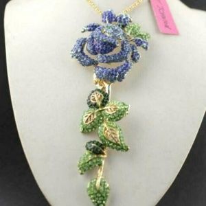 Betsey Johnson Jewelry - Rose flower necklace long women gift Betsey Johnson Jewelry - Rose flower necklace long women gift